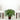 23” Artificial Boston Fern Plant with Tapered Bronze Square Metal Planter DIY KIT