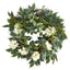 23” Mixed Greens and Bougainvillea Artificial Wreath