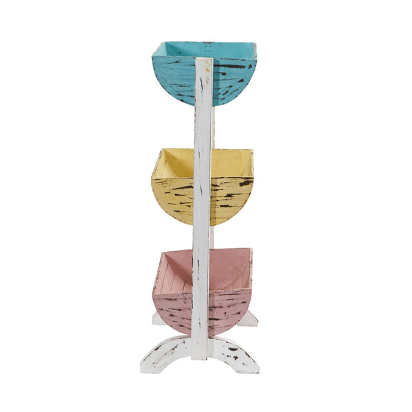23” Three Shelf Farmhouse Multipurpose Stand/Planter