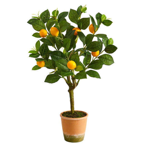 24” Lemon Artificial Tree