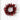 24” Artificial Red Plum Blossom Wreath