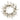 24” Artificial White Plum Blossom Wreath
