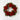 24” Poinsettia, Berry and Golden Pine Cone Artificial Wreath