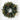 24” Snowed Pinecone Artificial Christmas Wreath with 35 Clear LED Lights