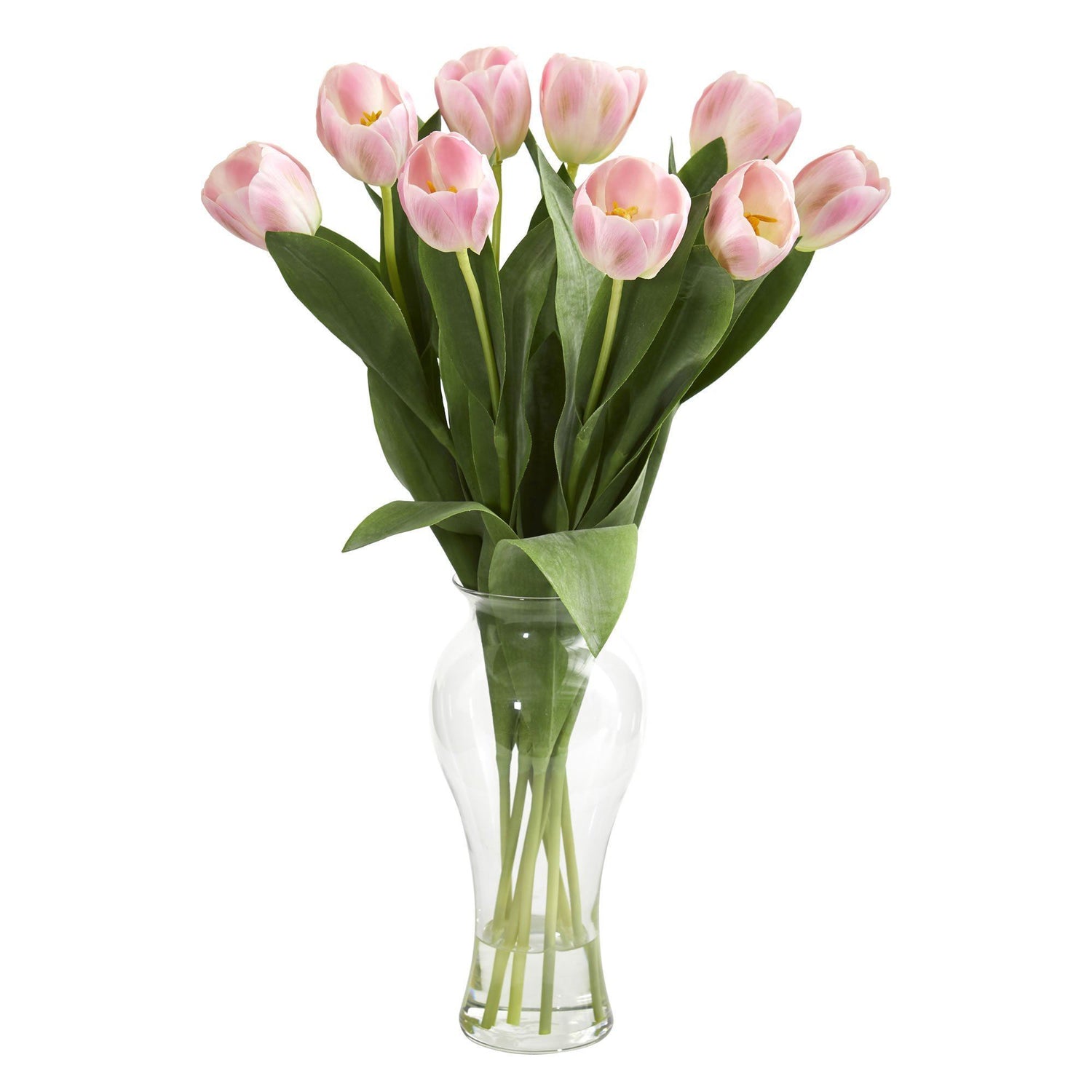 24” Tulips w/Vase