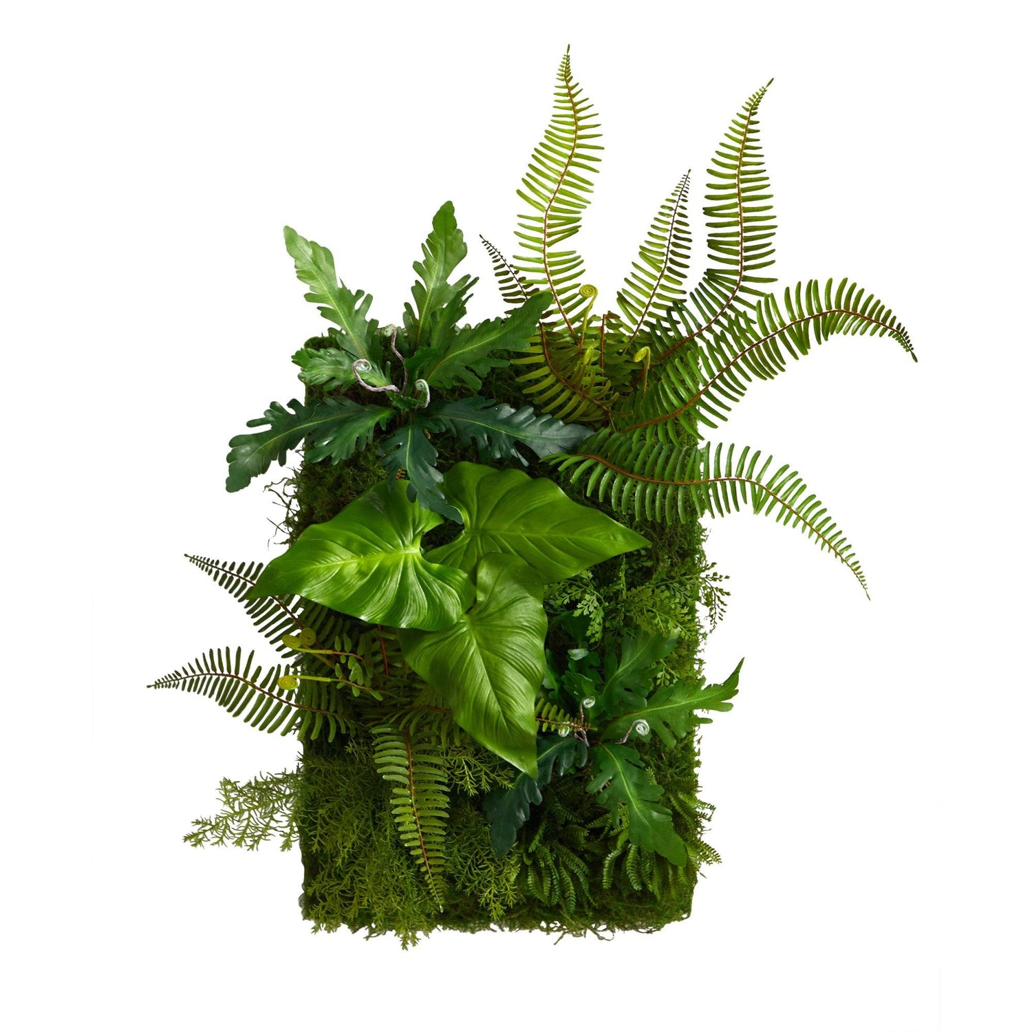 Nearly Natural 24 x 16 Mixed Foliage Artificial Living Wall