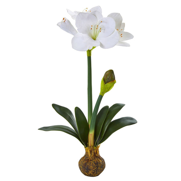 25” Amaryllis Artificial Flower (Set of 2)