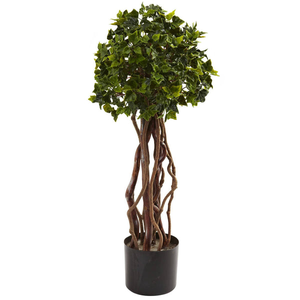 2.5’ English Ivy Topiary UV Resistant (Indoor/Outdoor)