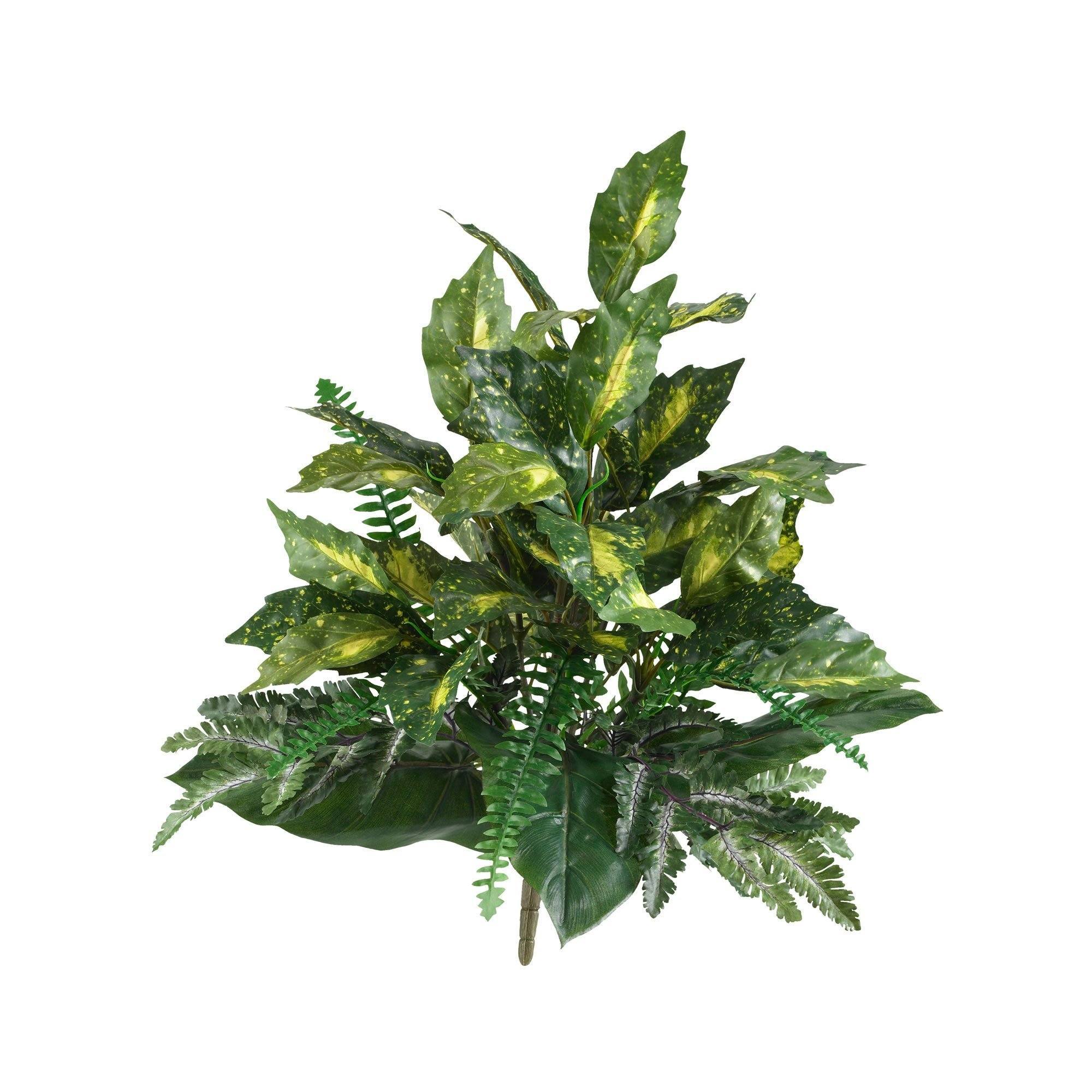 25” Mixed Greens Artificial Plant (Set of 2) Nearly Natural