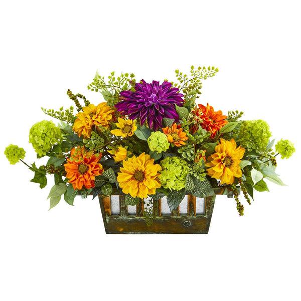 26” Mixed Floral Arrangement