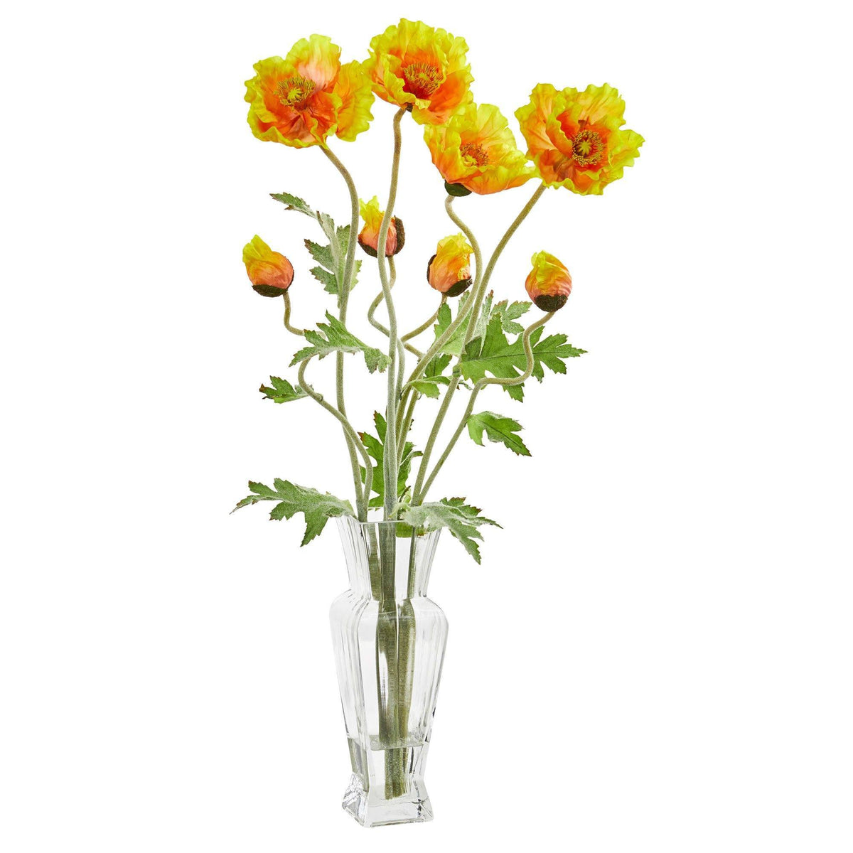 26” Poppy Artificial Arrangement 1785 Nearly Natural