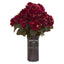 27” Hydrangea Artificial Plant in Decorative Planter