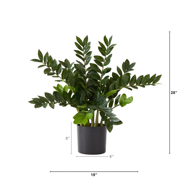 28” Artificial Zamioculcas Plant