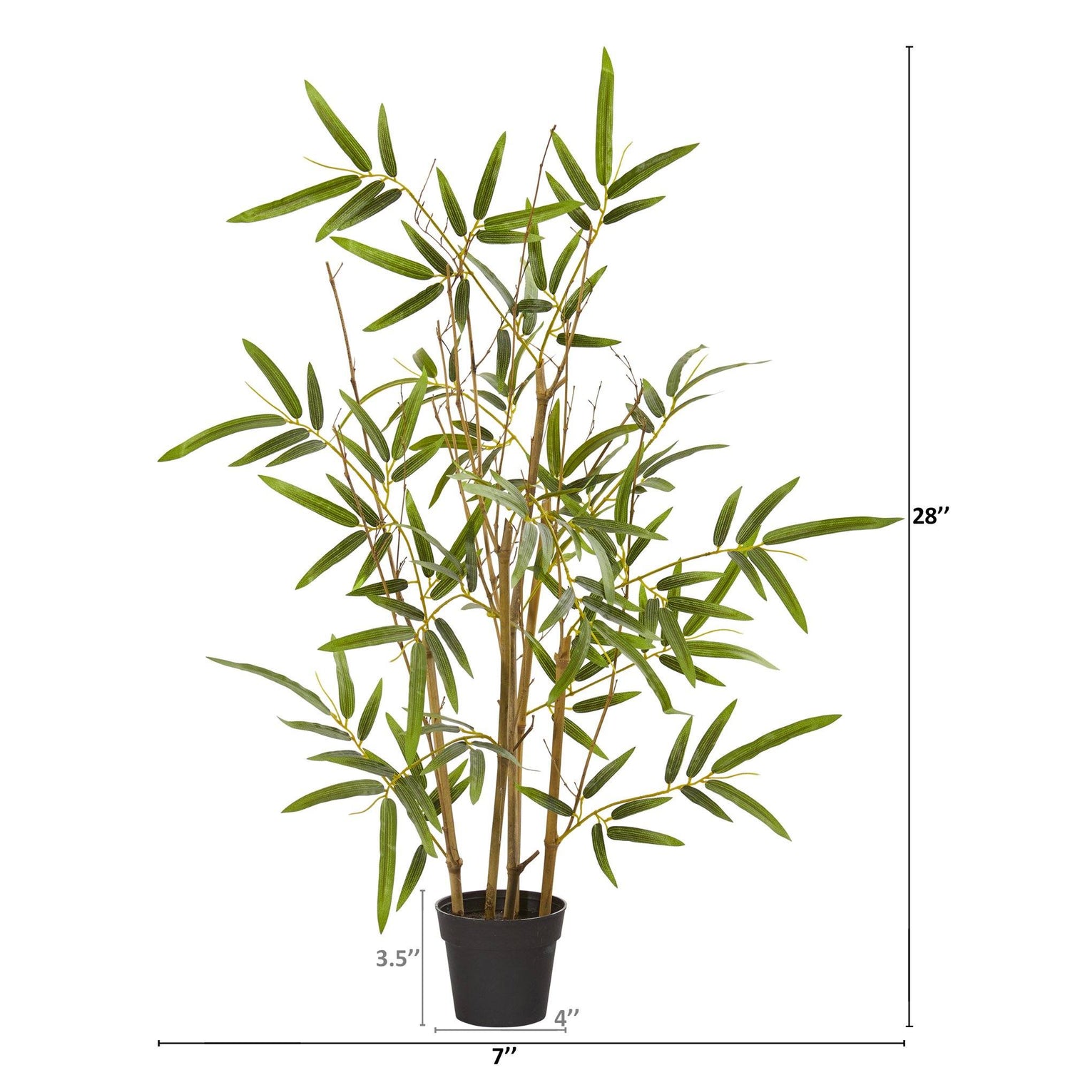 28” Bamboo Artificial Tree