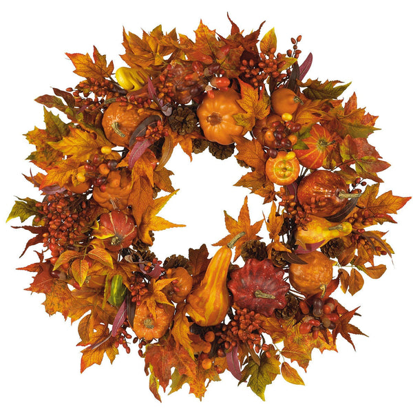 28" Harvest Wreath"