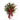 28” Holiday Winter Greenery, Berries and Plaid Bow Artificial Christmas Arrangement Home Décor