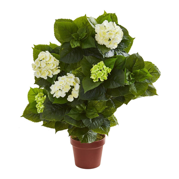 potted hydrangea plants for sale Nearly Natural 29-in Hydrangea Artificial Plant