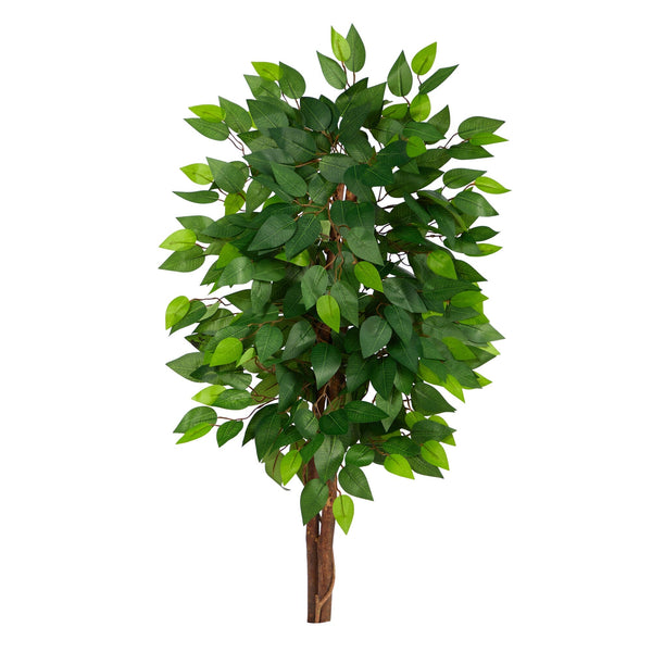 3’ Artificial Double Trunk Ficus Tree (No Pot)