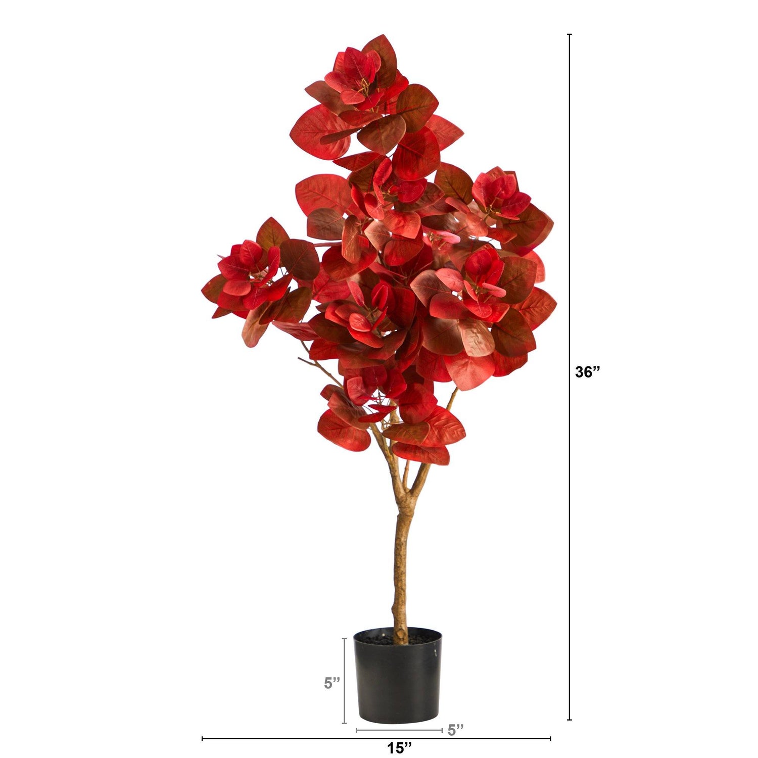 3’ Autumn Pomegranate Artificial Tree