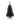 3’ Black Artificial Christmas Tree with 50 LED Lights and 118 Bendable Branches