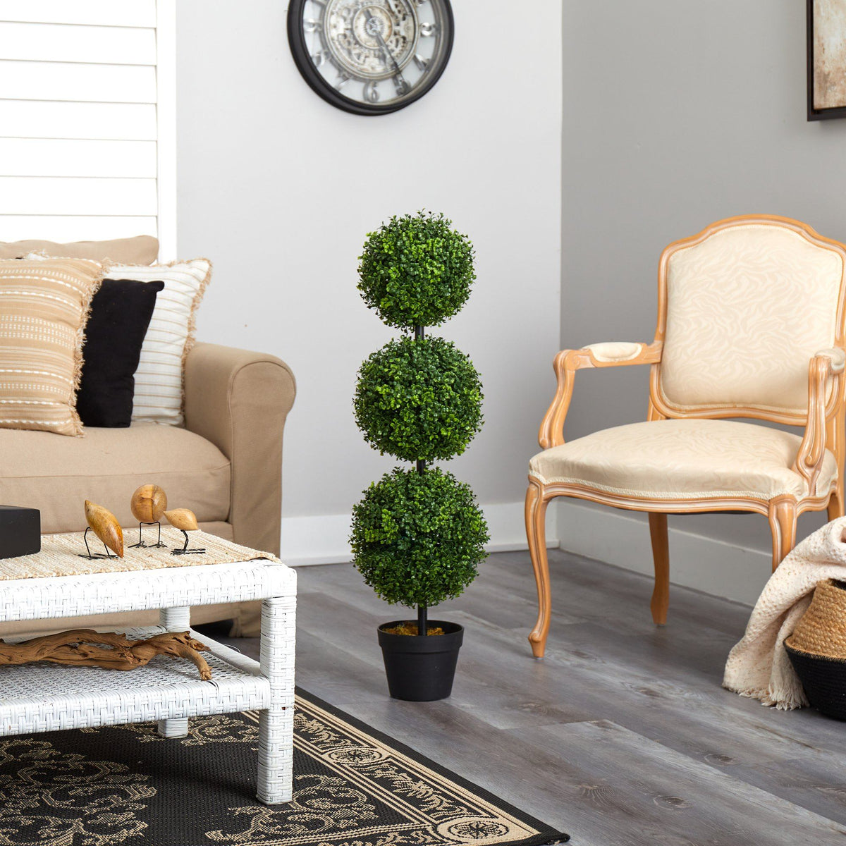 Silk Topiary Trees Artificial Trees Fake Plants Nearly Natural