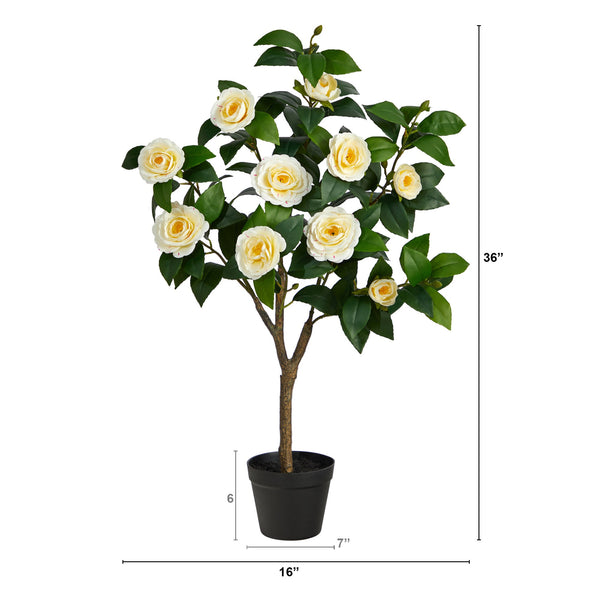 3’ Camellia Artificial Tree