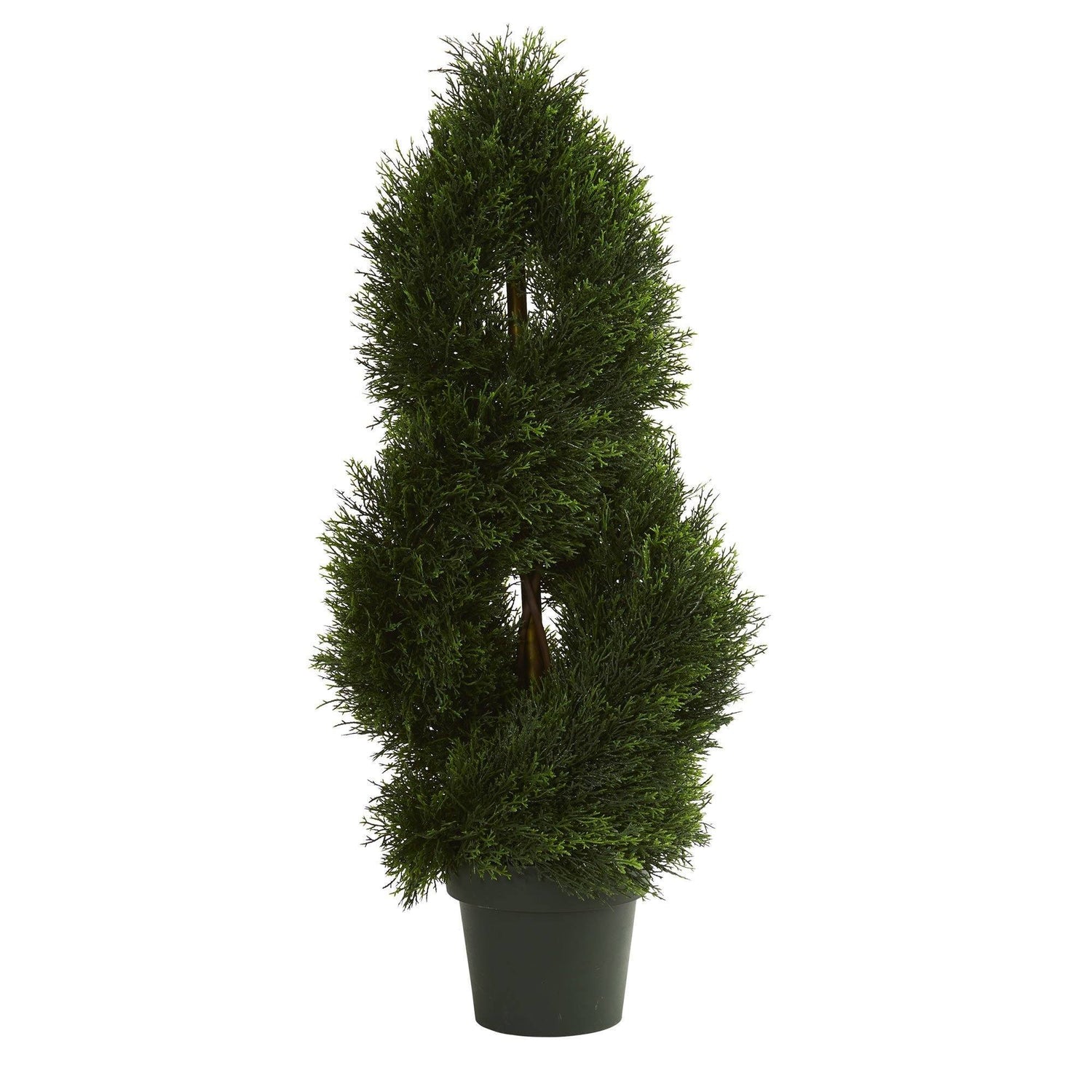 Rona Artificial Cypress Double Spiral Topiary