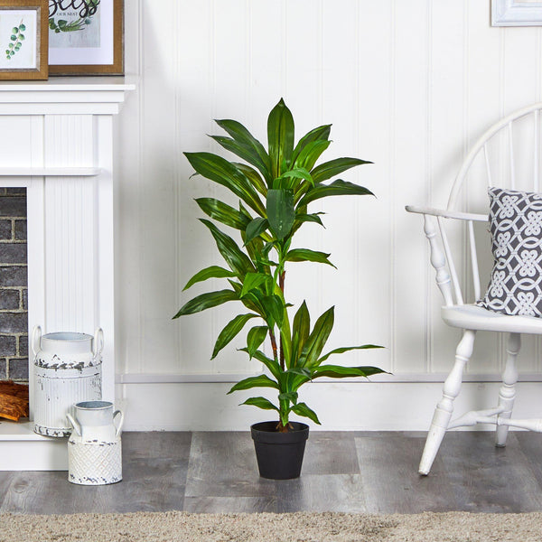 3' Dracaena Artificial Plant (Real Touch)