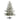 3’ Flocked Manchester Spruce Artificial Christmas Tree with 50 Lights and 133 Bendable Branches