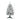 3' Flocked Rock Springs Spruce Artificial Christmas Tree