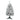 3' Flocked Rock Springs Spruce Artificial Christmas Tree