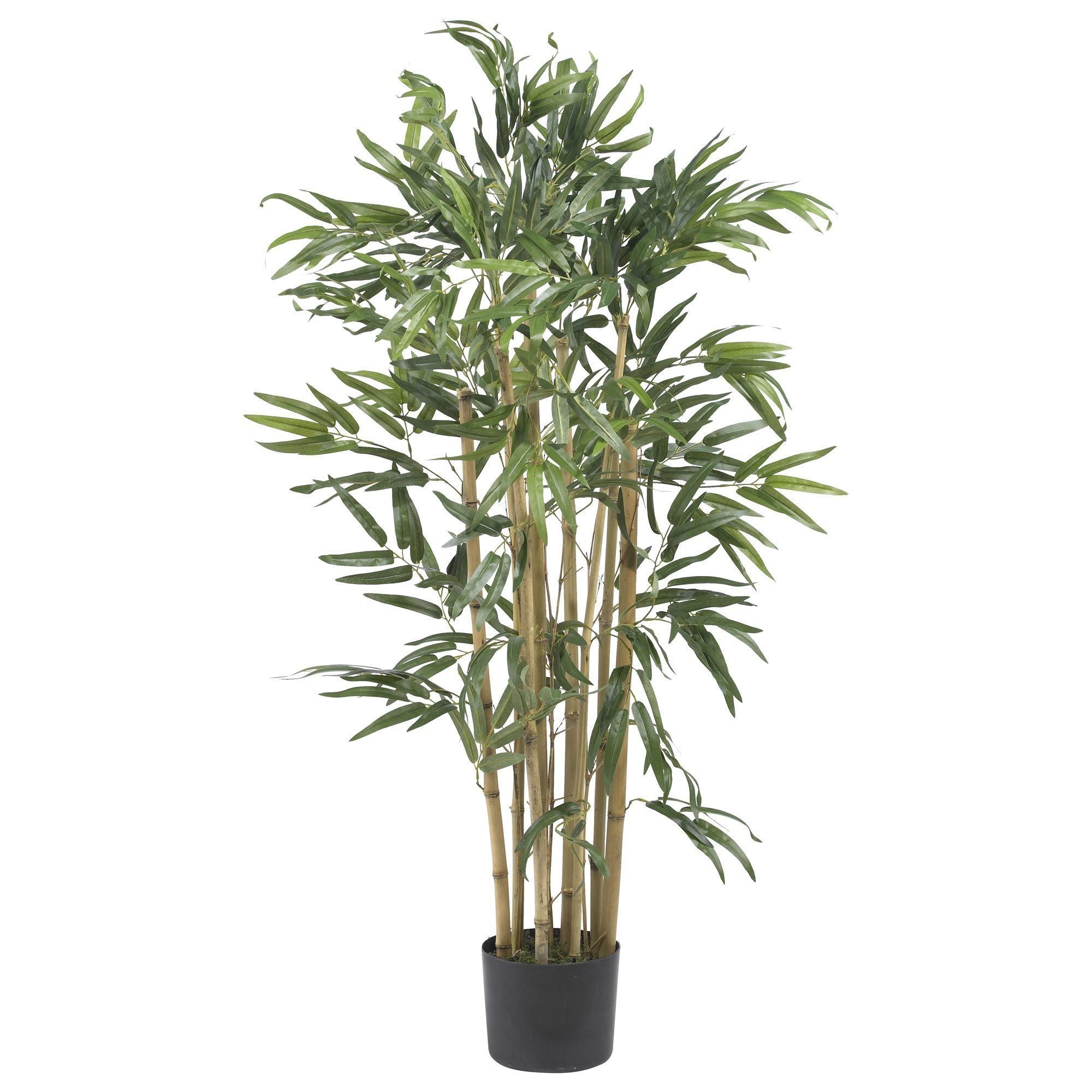 Bambu Rise Tree 3' Multi Bambusa Bamboo Silk Tree | Nearly Natural