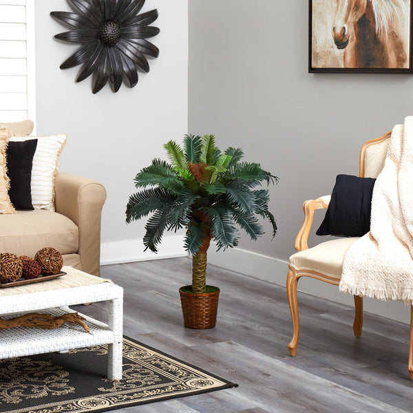 3’ Sago Palm Artificial Tree