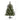 3’ Snowed French Alps Mountain Pine Artificial Christmas Tree with 135 Bendable Branches and Pine Cones