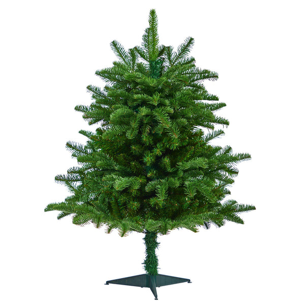 3’ South Carolina Spruce Artificial Christmas Tree with 458 Bendable Branches