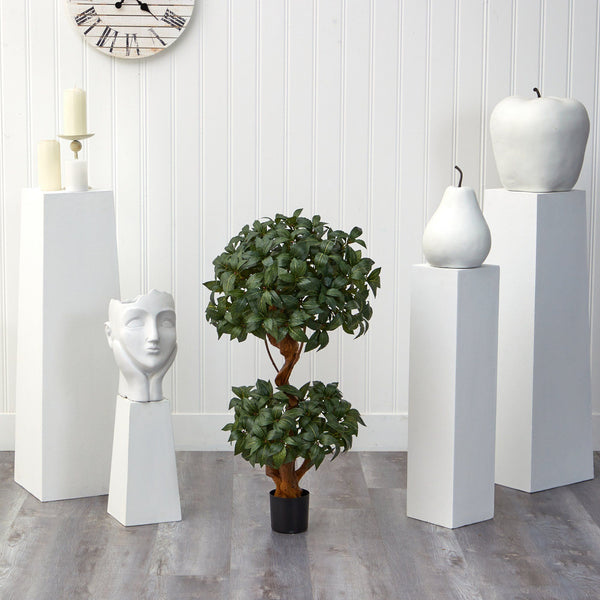 3’ Sweet Bay Double Ball Topiary Artificial Tree