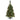 3’ White Mountain Pine Artificial Christmas Tree with 50 Clear LED Lights and Pine Cones