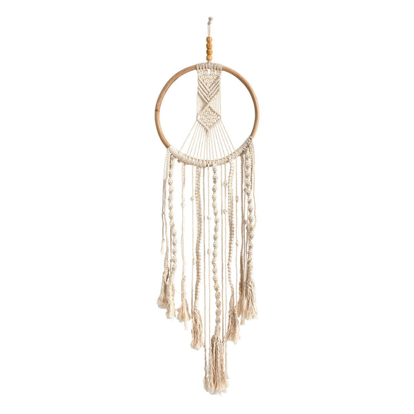 3’ x 1’ Boho Macrame Dreamcatcher Wall Hanging Decor