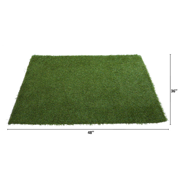 3’ x 4’ Artificial Professional Grass Turf Carpet UV Resistant (Indoor/Outdoor)
