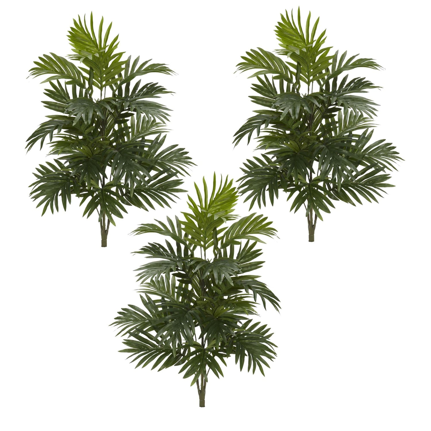 30” Areca Palm Artificial Plant (Set of 3)