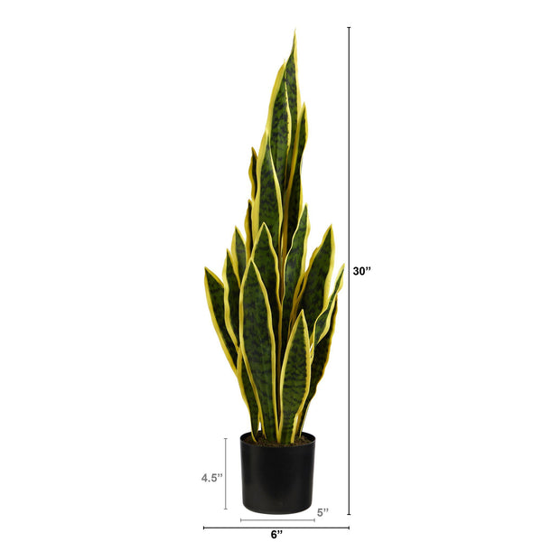 30” Sansevieria Artificial Plant