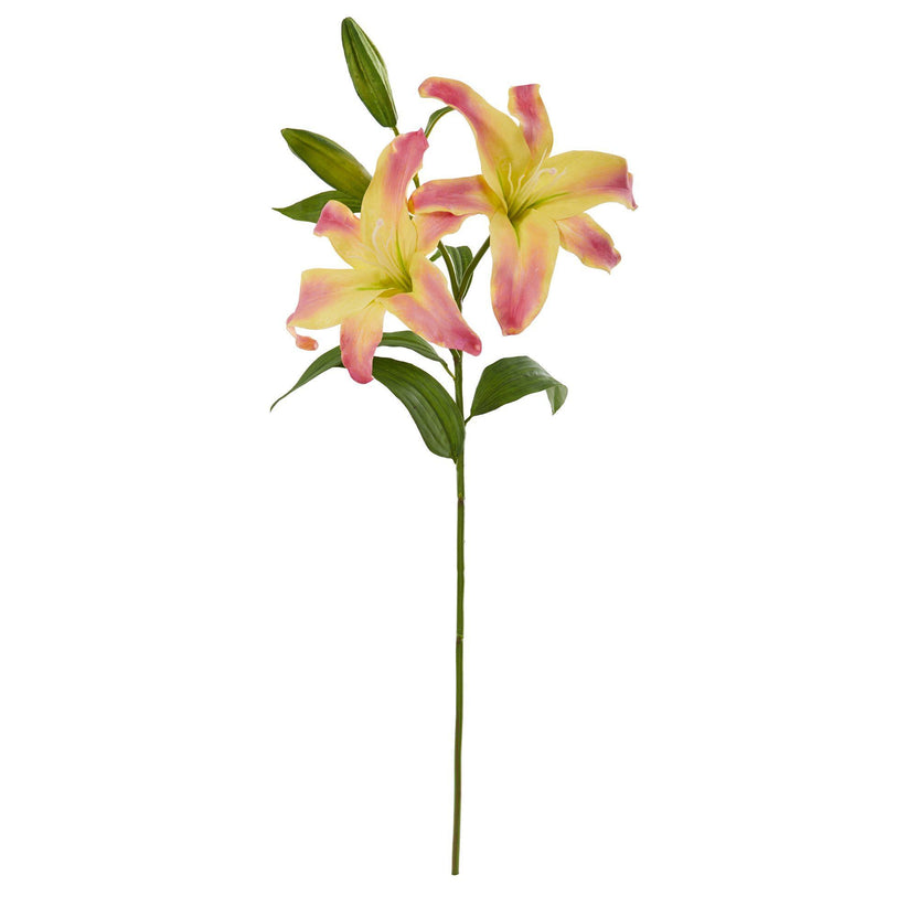 Lily Arrangements Artificial Lily Flowers Nearly Natural