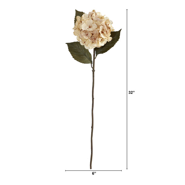 32” Hydrangea Artificial Flower (Set of 6)