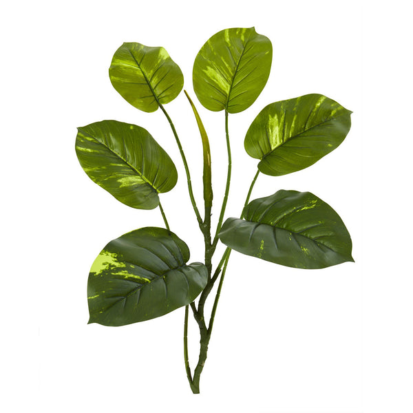 32” Large Leaf Pothos Artificial Vinning Plant (Set of 6)