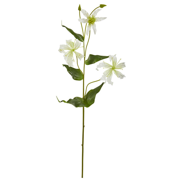33” Gloria Lily Artificial Flower (Set of 4)