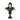 33” Holiday Greenery, Berries and Pinecones in Decorative Urn with Large Lantern