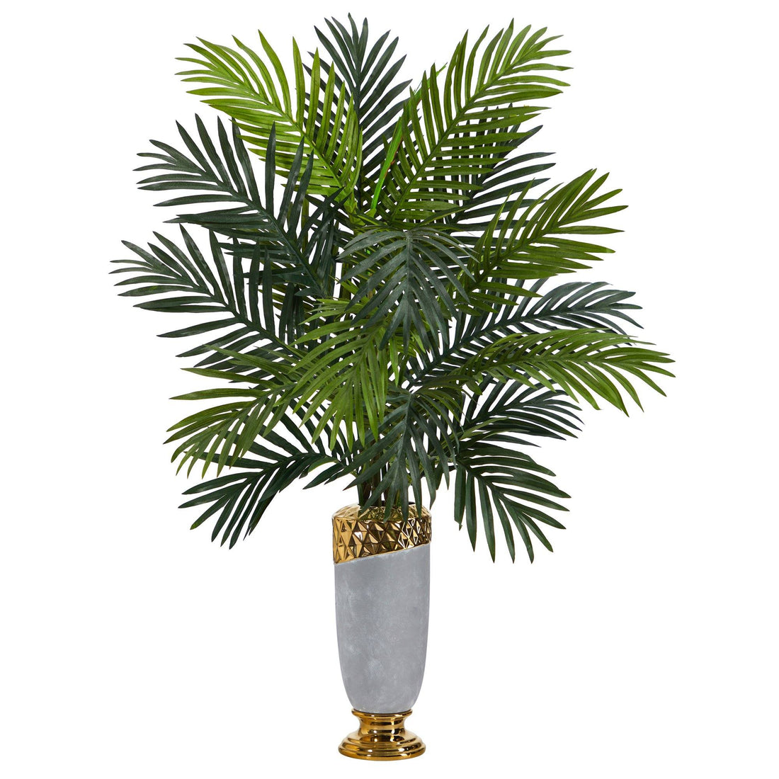 areca palm easy plant 34” Areca Palm Artificial Plant in Designer Planter