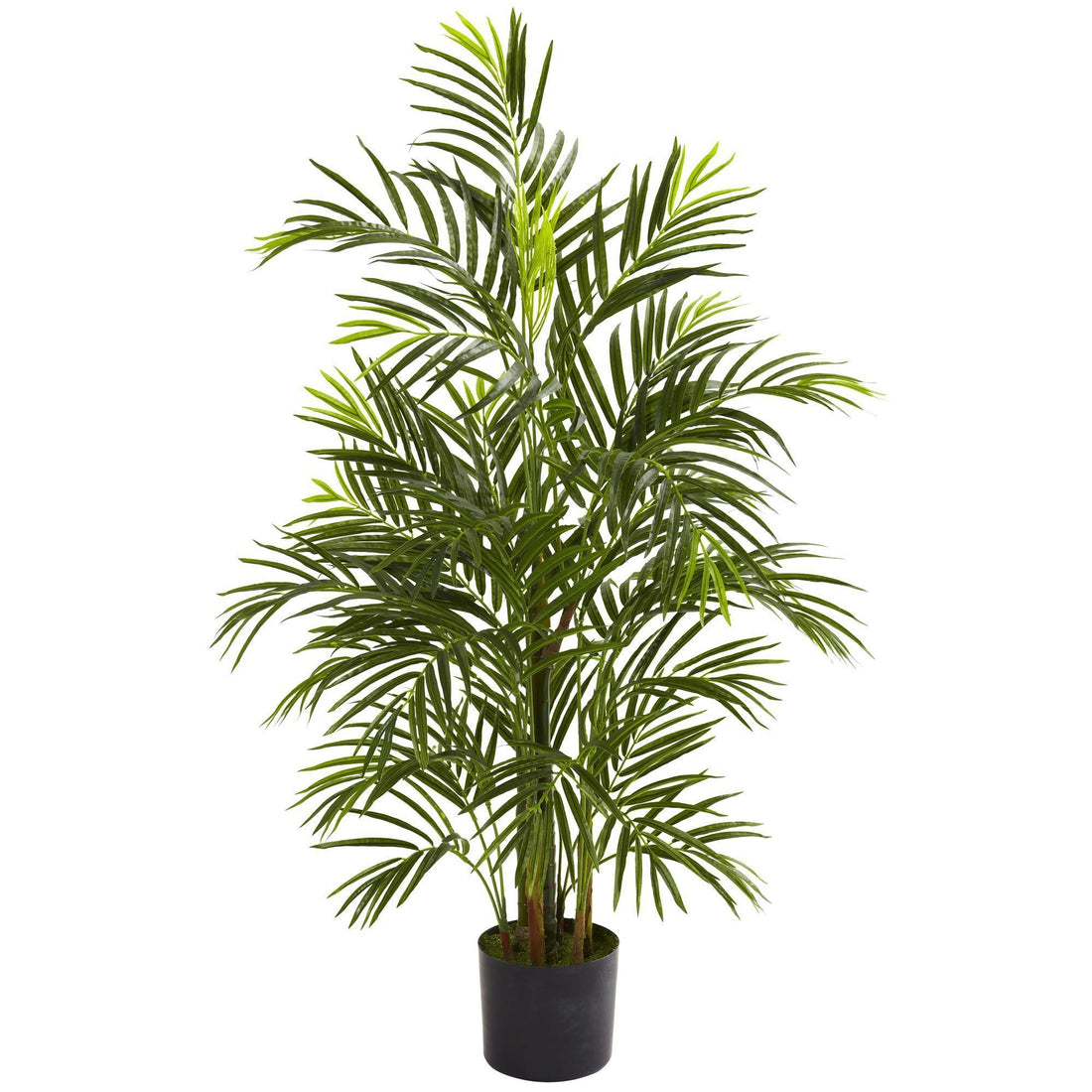 palm plants at home depot Nearly Natural 3.5-ft Areca Palm UV Resistant (Indoor/Outdoor)