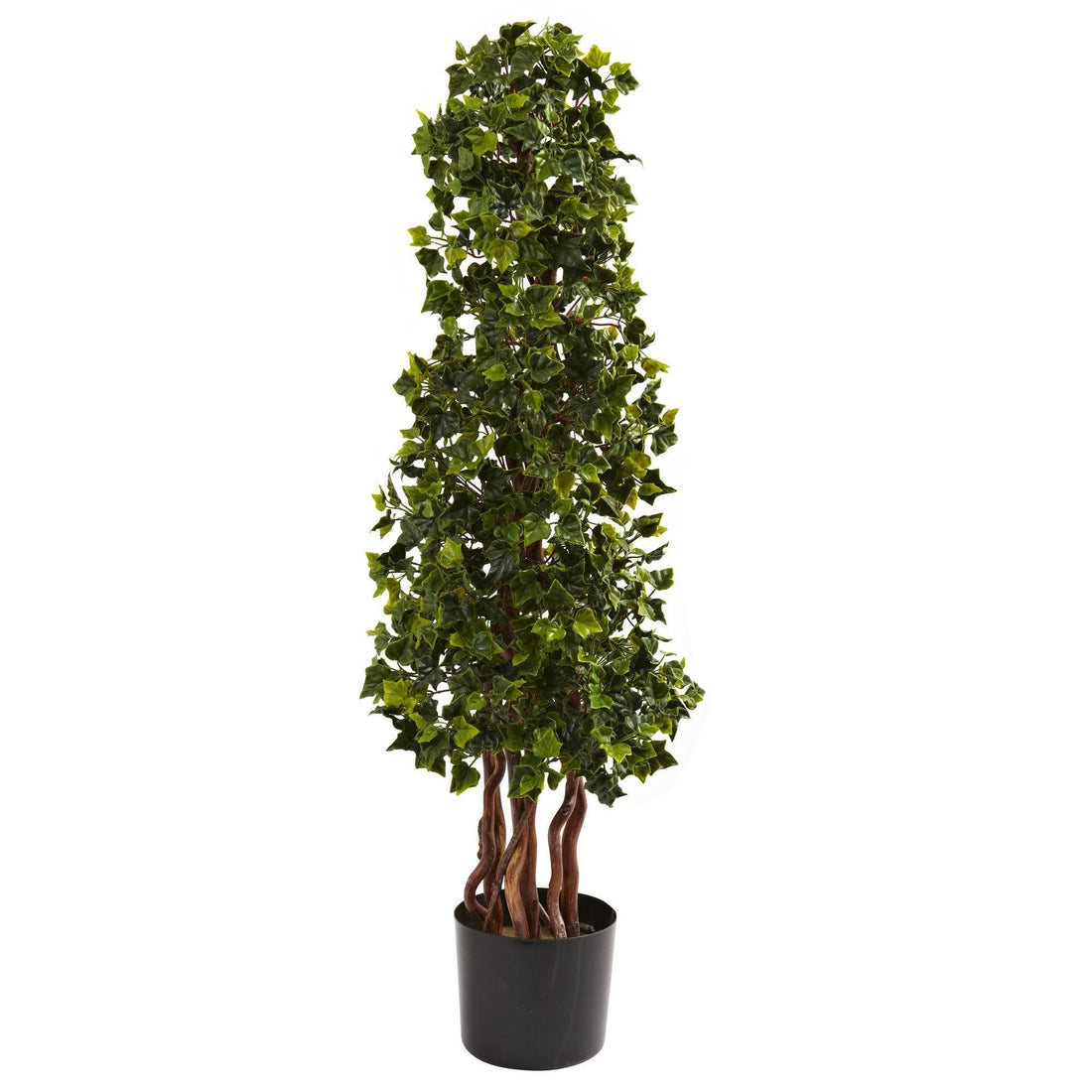 fake ivy potted plant 3.5' English Ivy Spiral UV Resistant (In-Door/Out-Door)