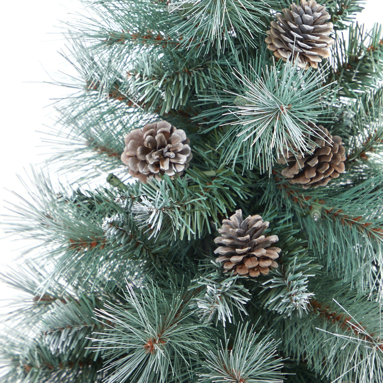 3.5’ Frosted Tip British Columbia Mountain Pine Artificial Christmas Tree